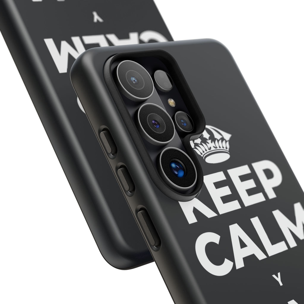 KEEP CALM Y TOMA AGUA Phone Case (Dark)