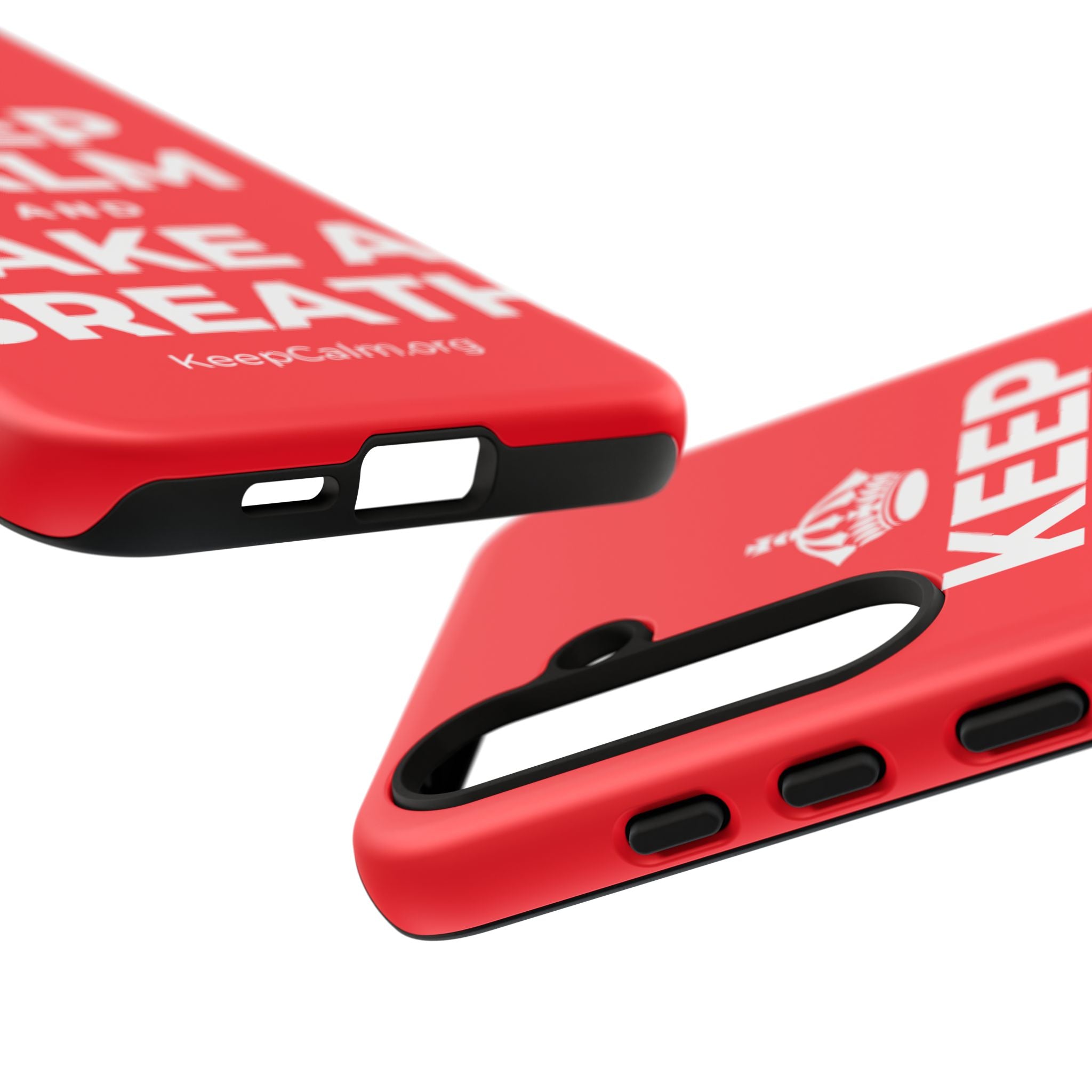 KEEP CALM AND TAKE A BREATH Phone Case