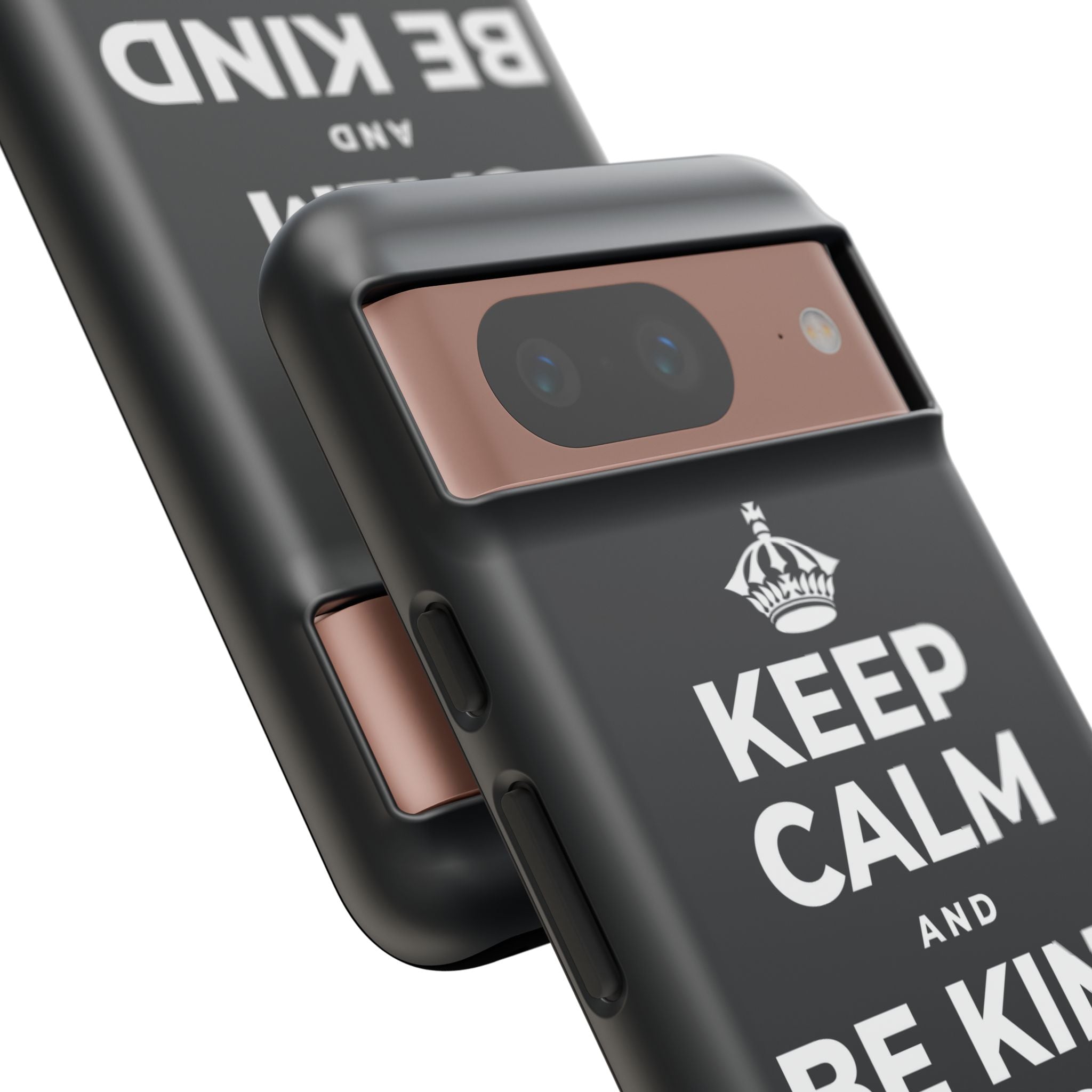 KEEP CALM AND BE KIND TO YOURSELF Phone Case (Dark)