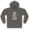 KEEP CALM A NĀNĀ I KA NAPOʻO LĀ LOHI Organic Hoodie Tee