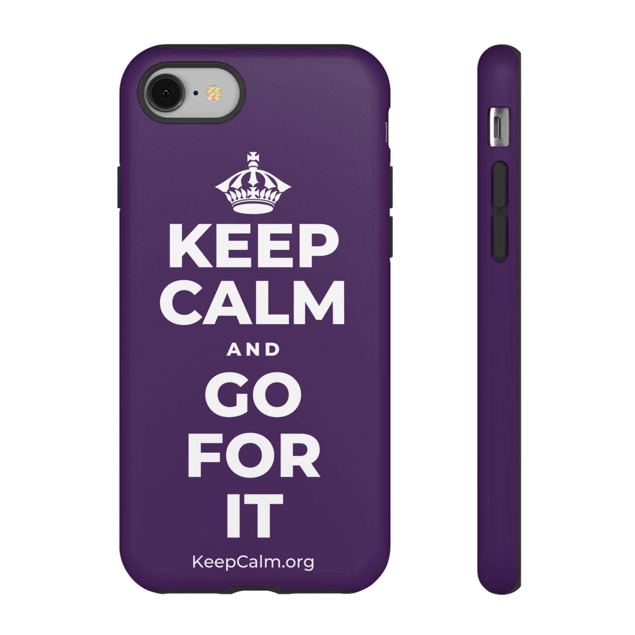 KEEP CALM AND GO FOR IT Phone Case