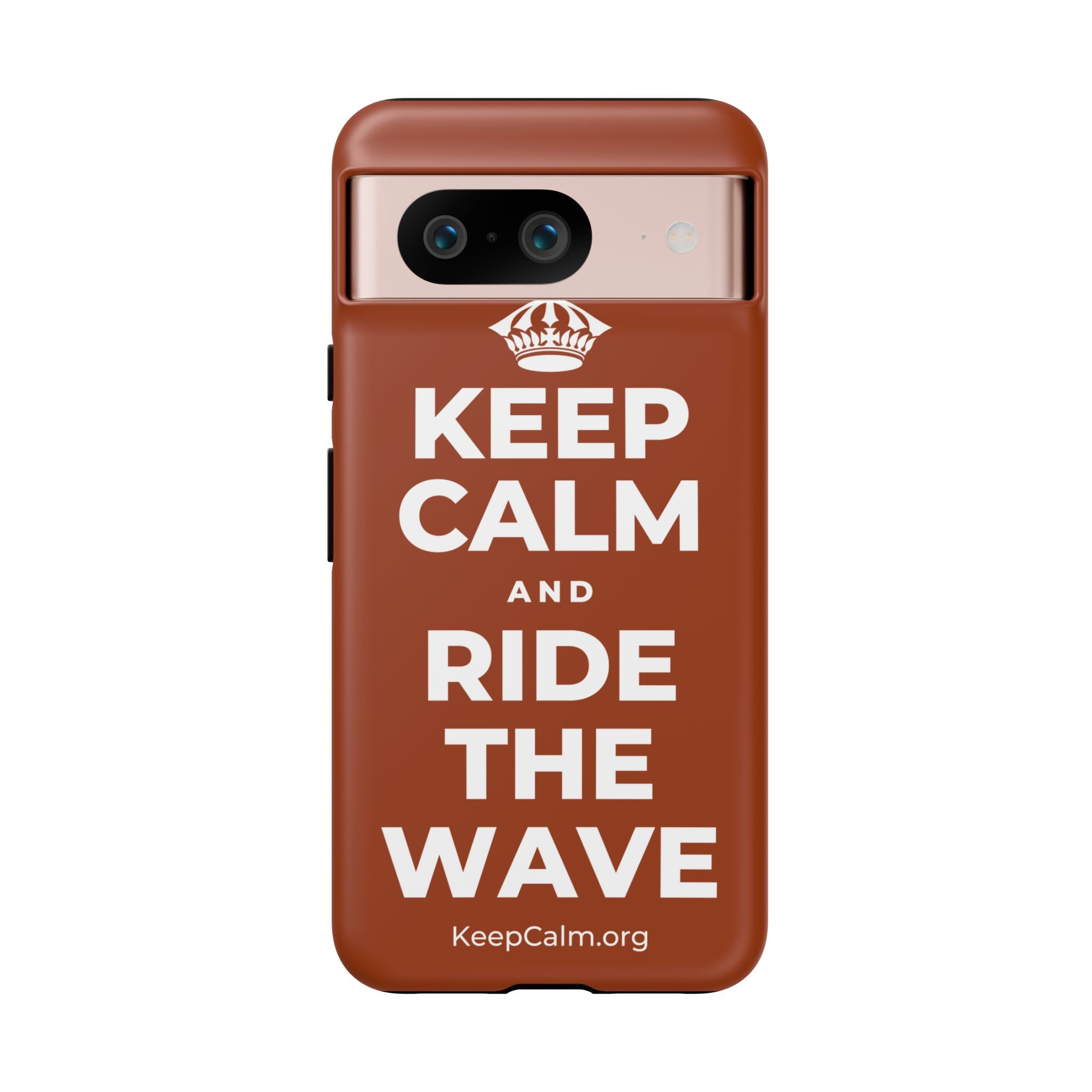 KEEP CALM AND RIDE THE WAVE Phone Case