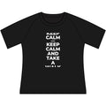 KEEP CALM AND TAKE A WALK Women's Raglan Tee