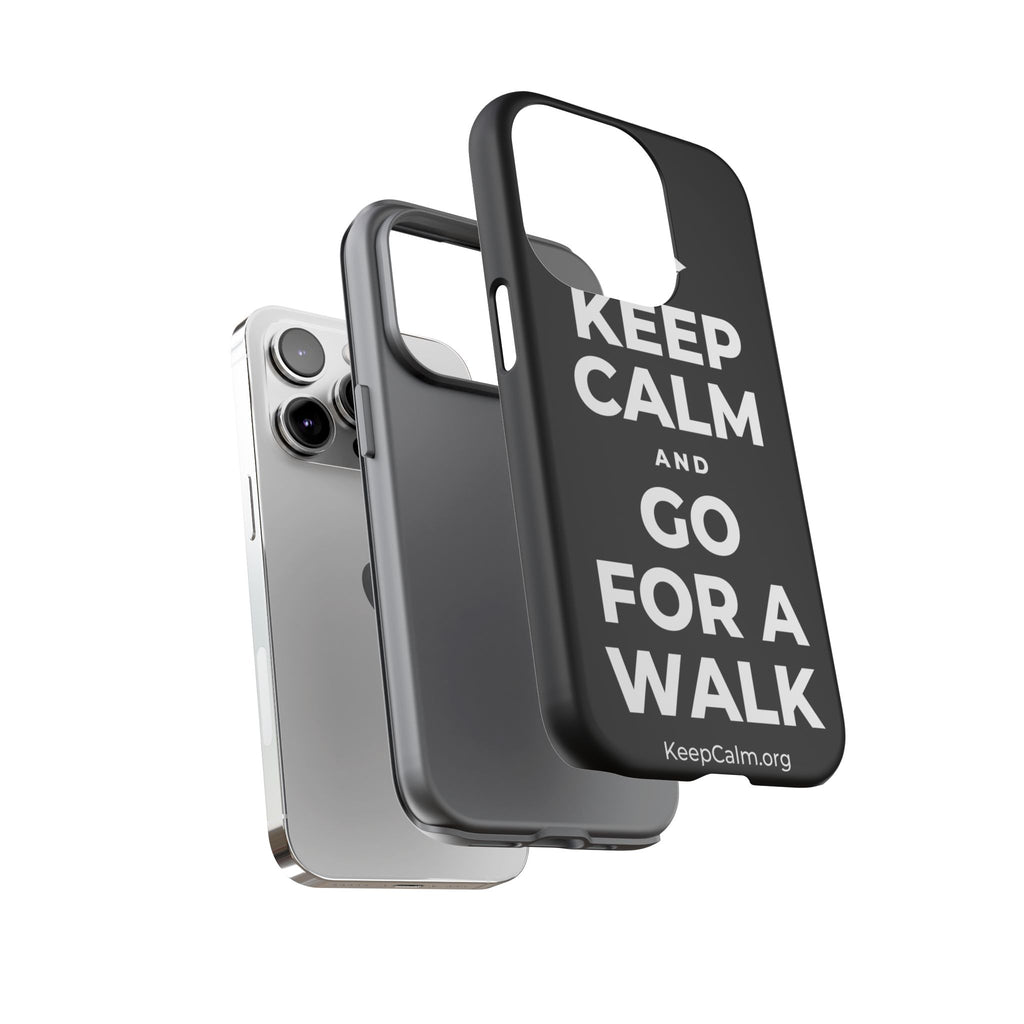 KEEP CALM AND GO FOR A WALK Phone Case