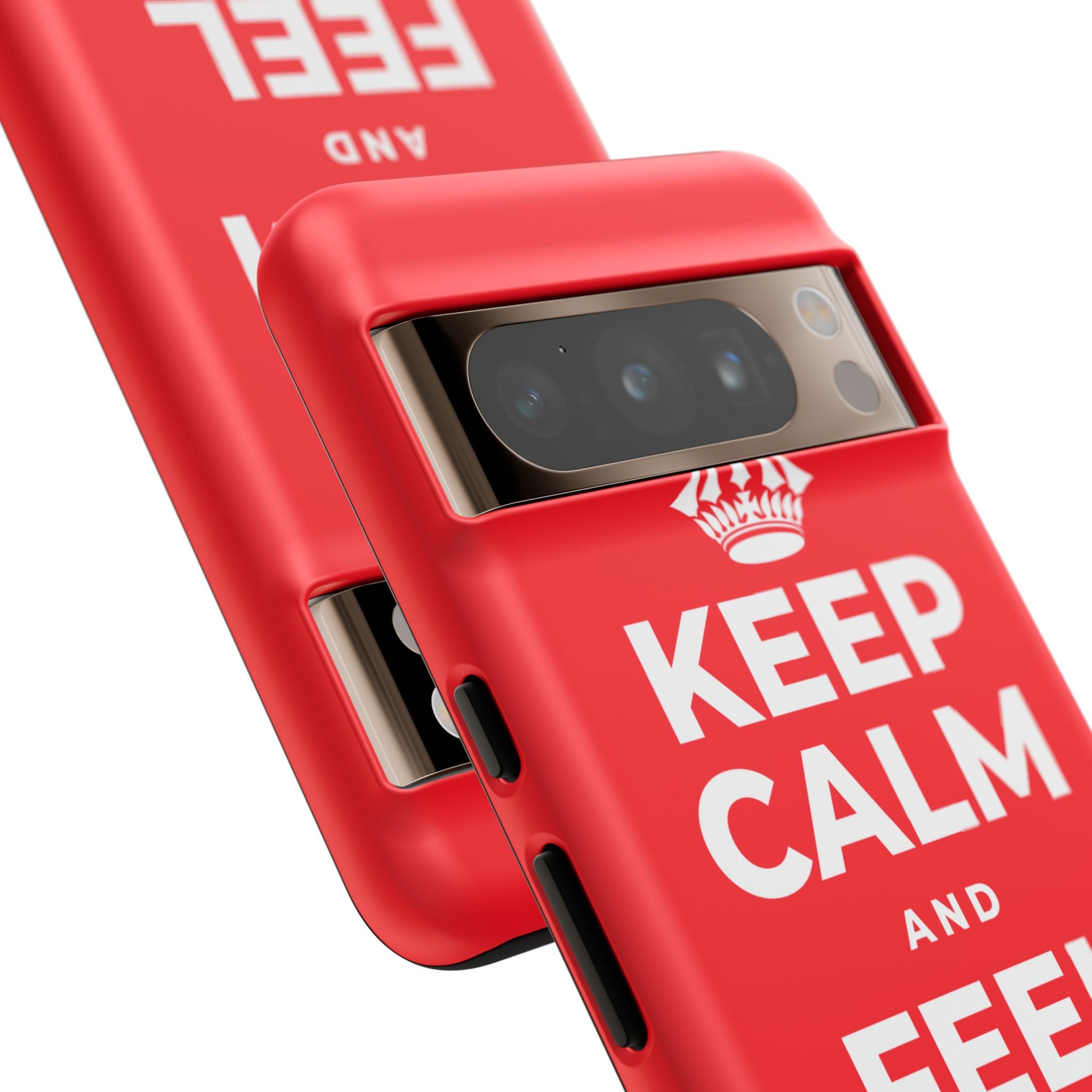 KEEP CALM AND FEEL YOUR FEET Phone Case