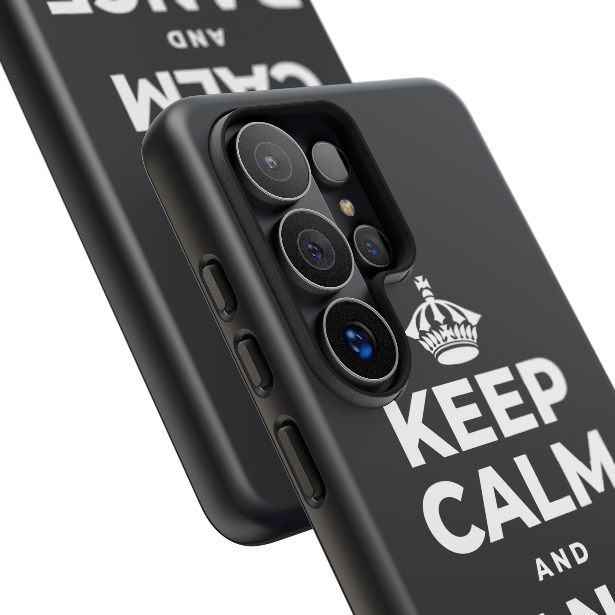 KEEP CALM AND DANCE IT OUT Phone Case (Dark)