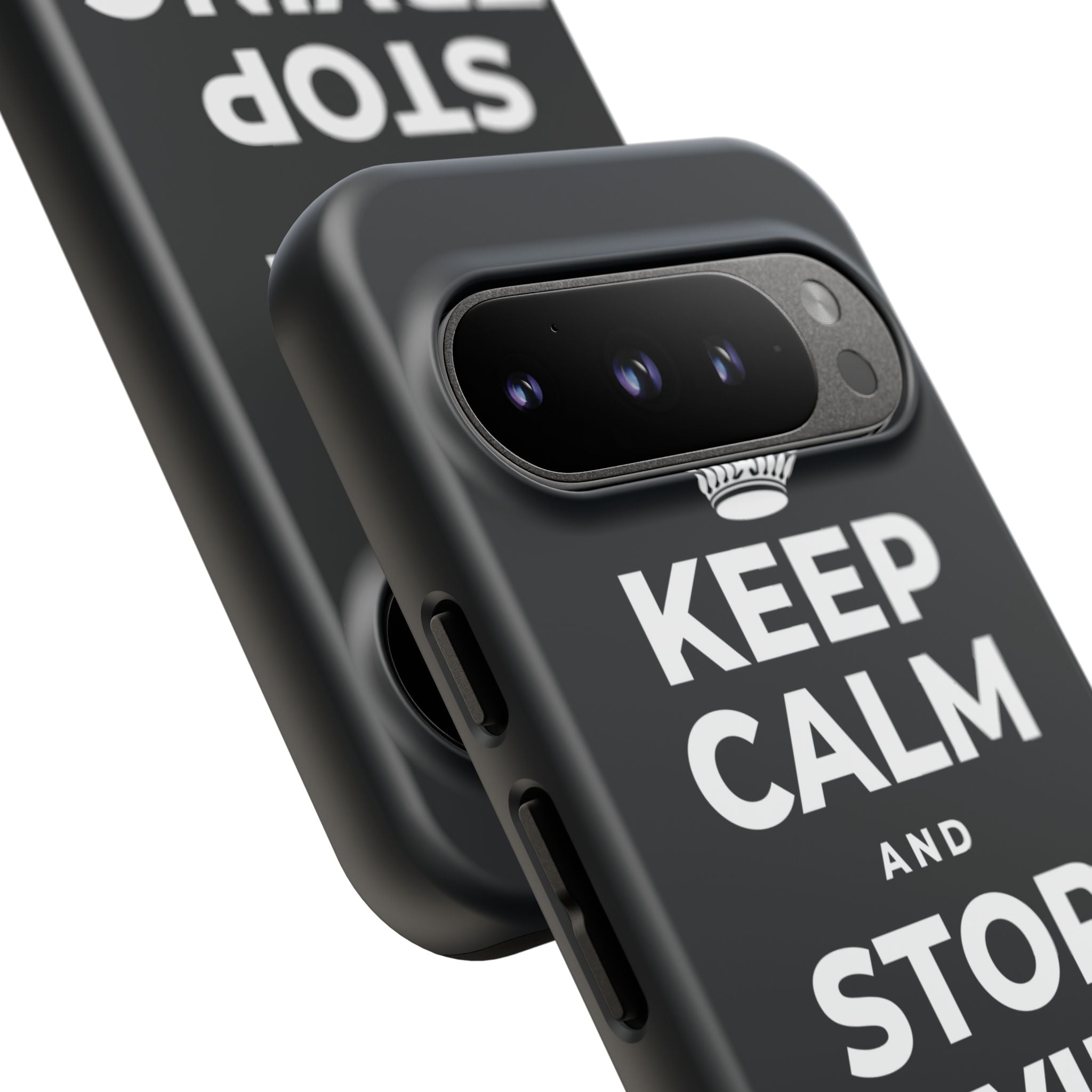 KEEP CALM AND STOP TRYING TO DO IT ALL Phone Case (Dark)