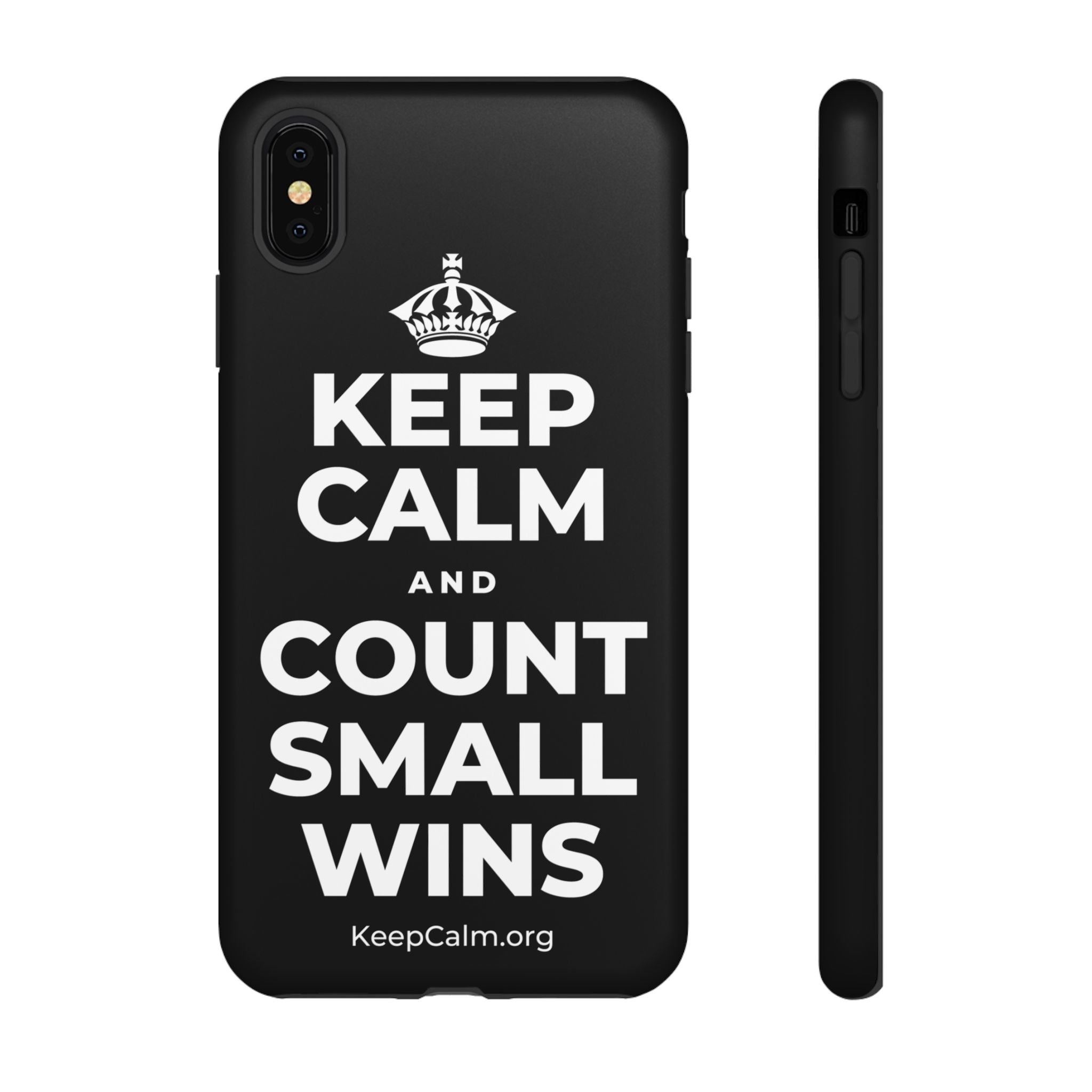 KEEP CALM AND COUNT SMALL WINS Phone Case