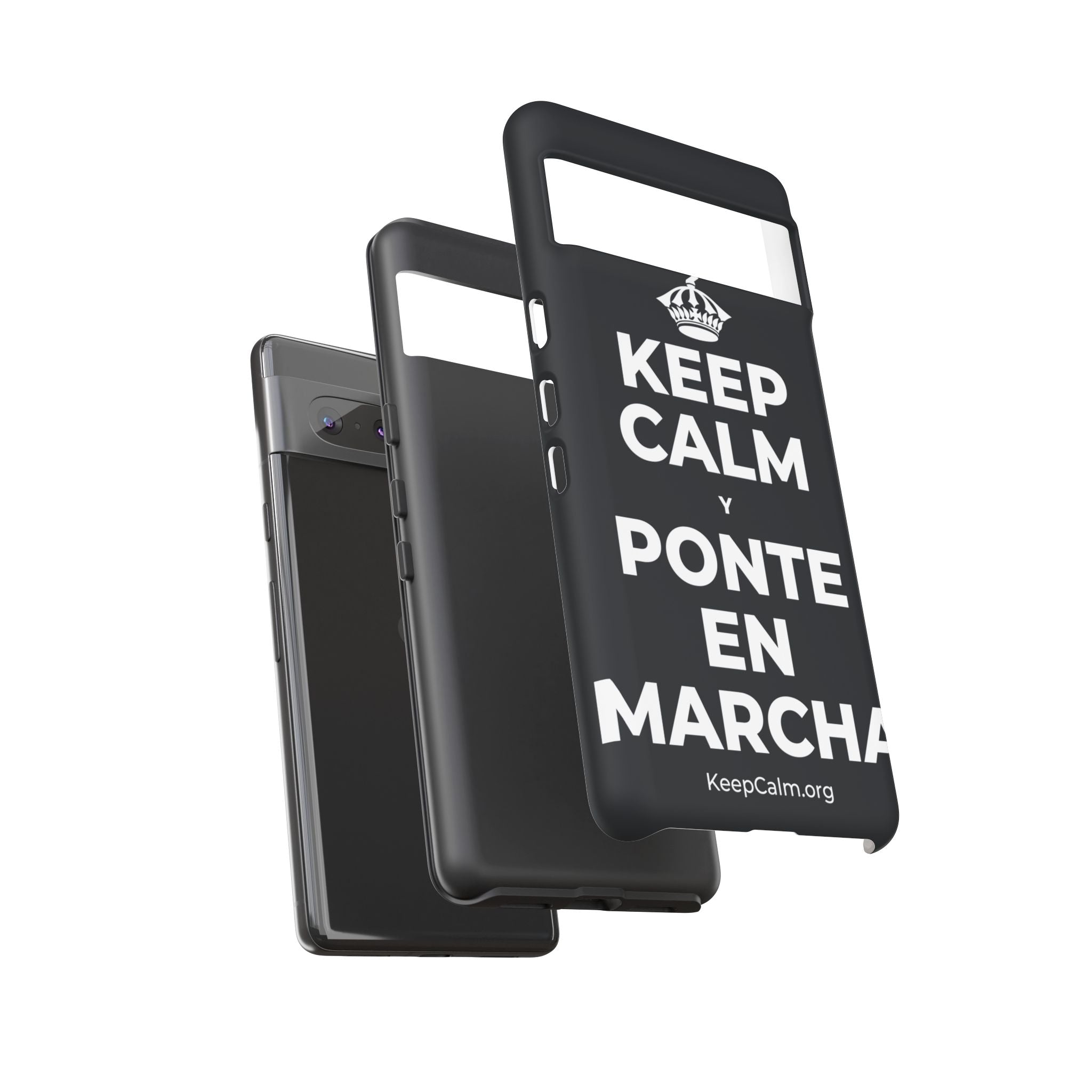 KEEP CALM Y PONTE EN MARCHA Phone Case (Dark)