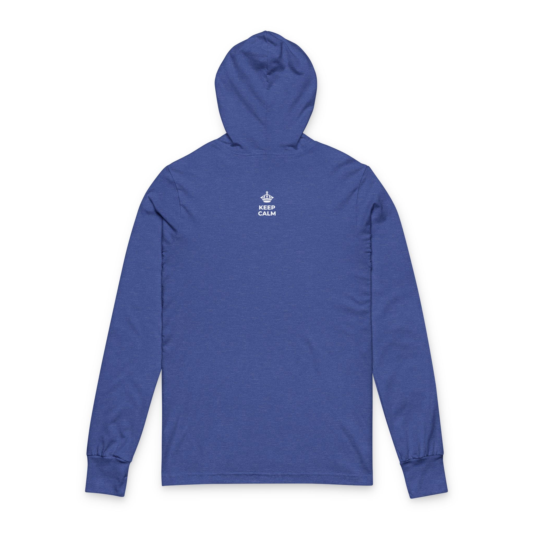 KEEP CALM AND COUNT YOUR BLESSINGS Hooded Long Sleeve Tee