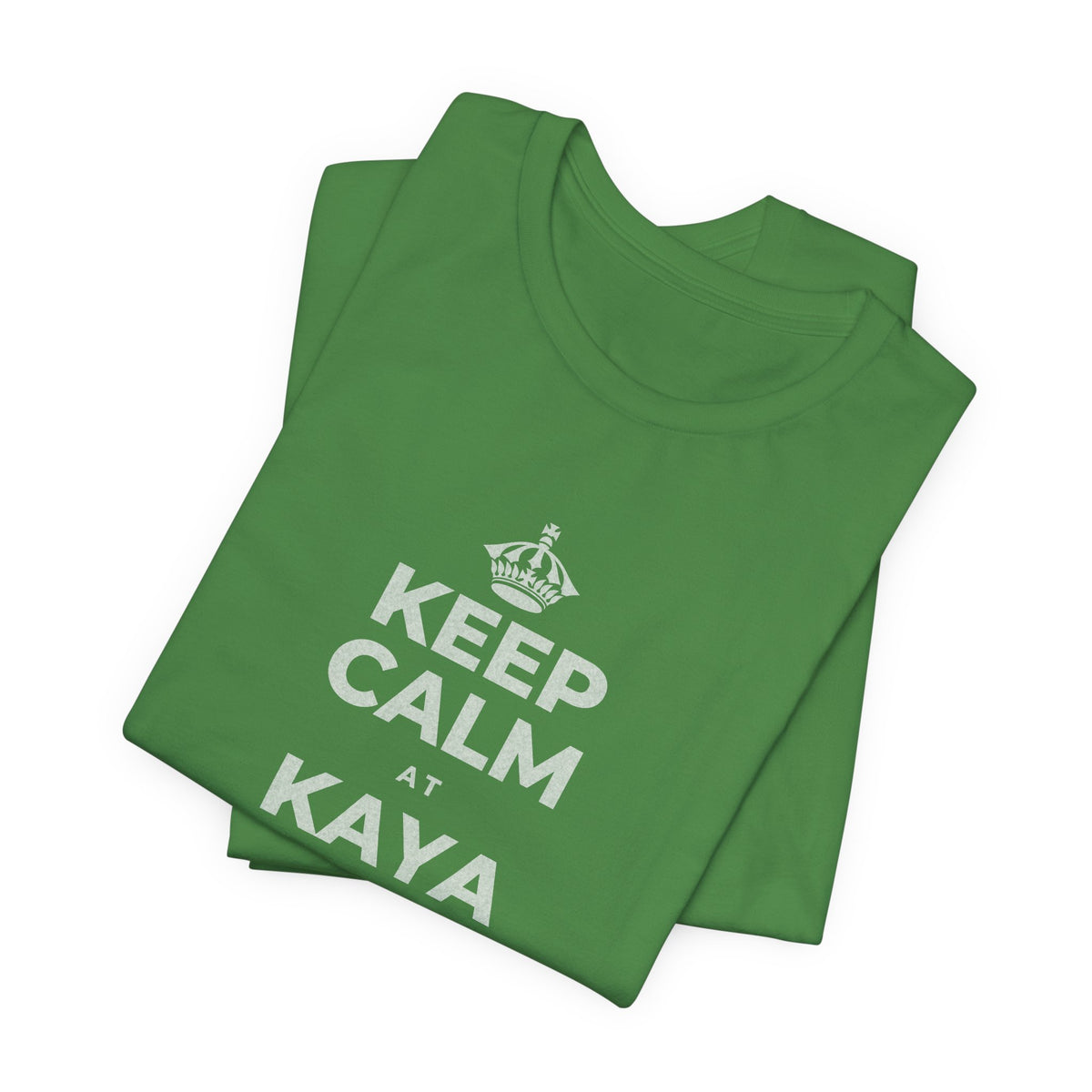 KEEP CALM AT KAYA MONG MATUTO NG KAHIT ANO T-Shirt (Baby Blue–Silver)