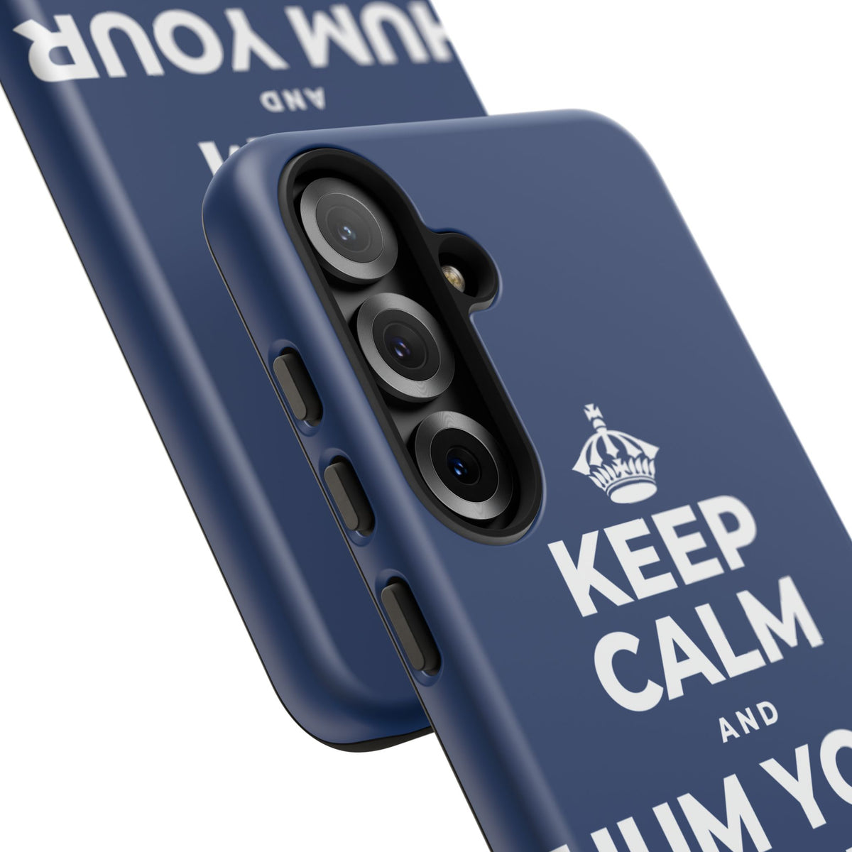 KEEP CALM AND HUM YOUR FAVORITE TUNE Phone Case