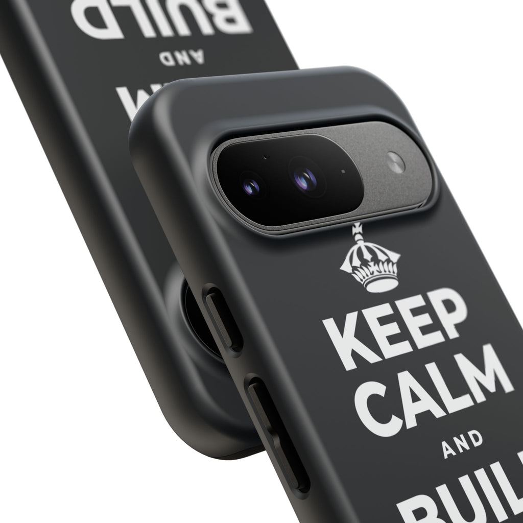 KEEP CALM AND BUILD THE LEGACY Phone Case (Dark)