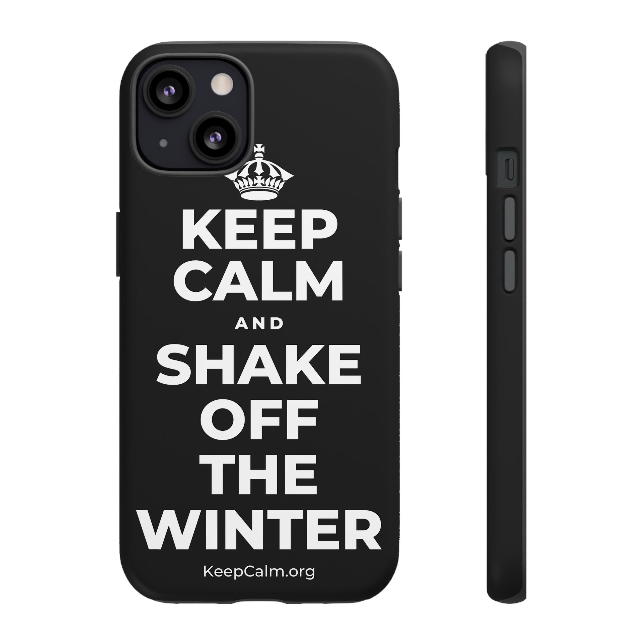 KEEP CALM AND SHAKE OFF THE WINTER Phone Case