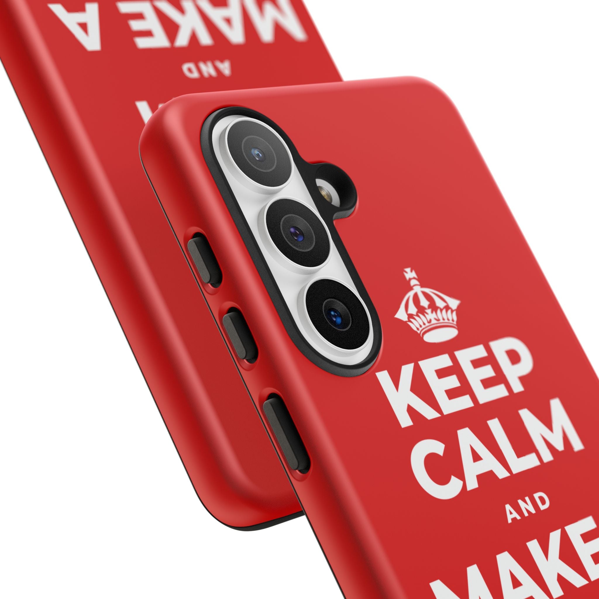 KEEP CALM AND MAKE A HAPPY MEMORY Phone Case