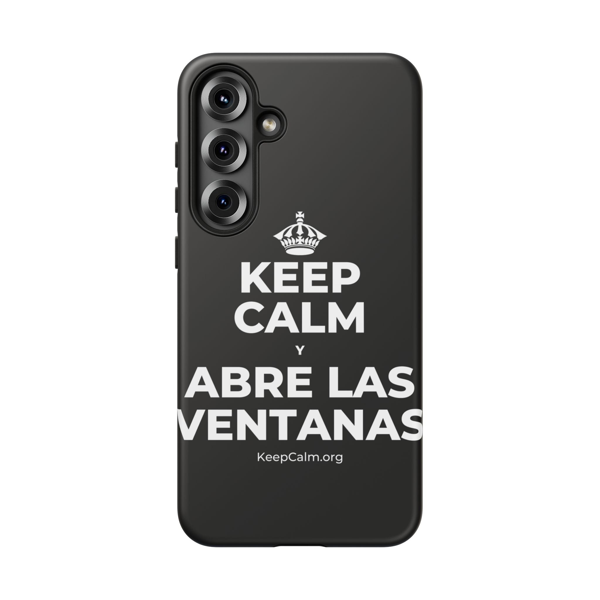 KEEP CALM Y ABRE LAS VENTANAS Phone Case