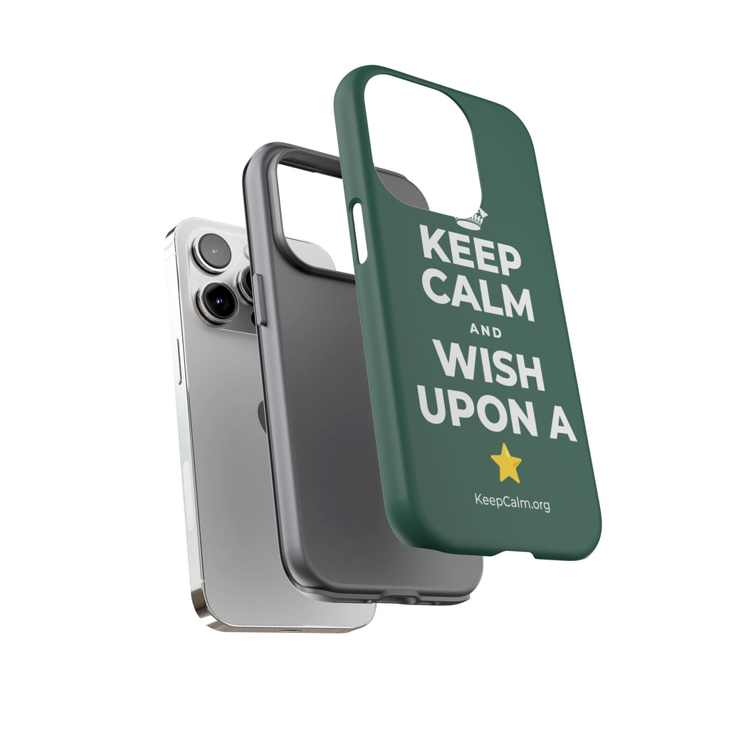 KEEP CALM AND WISH UPON A ⭐ Phone Case