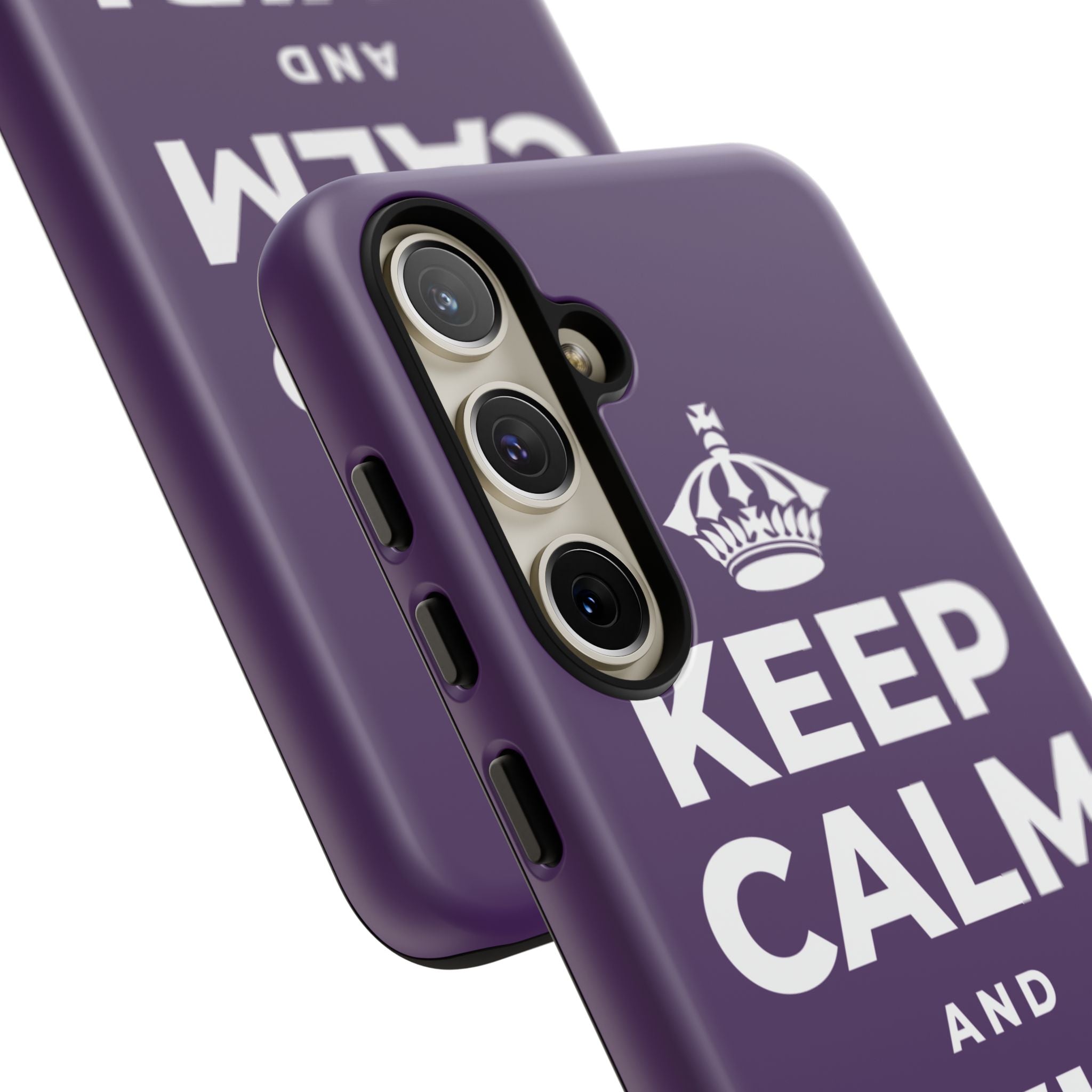 KEEP CALM AND TWIRL ONCE Phone Case