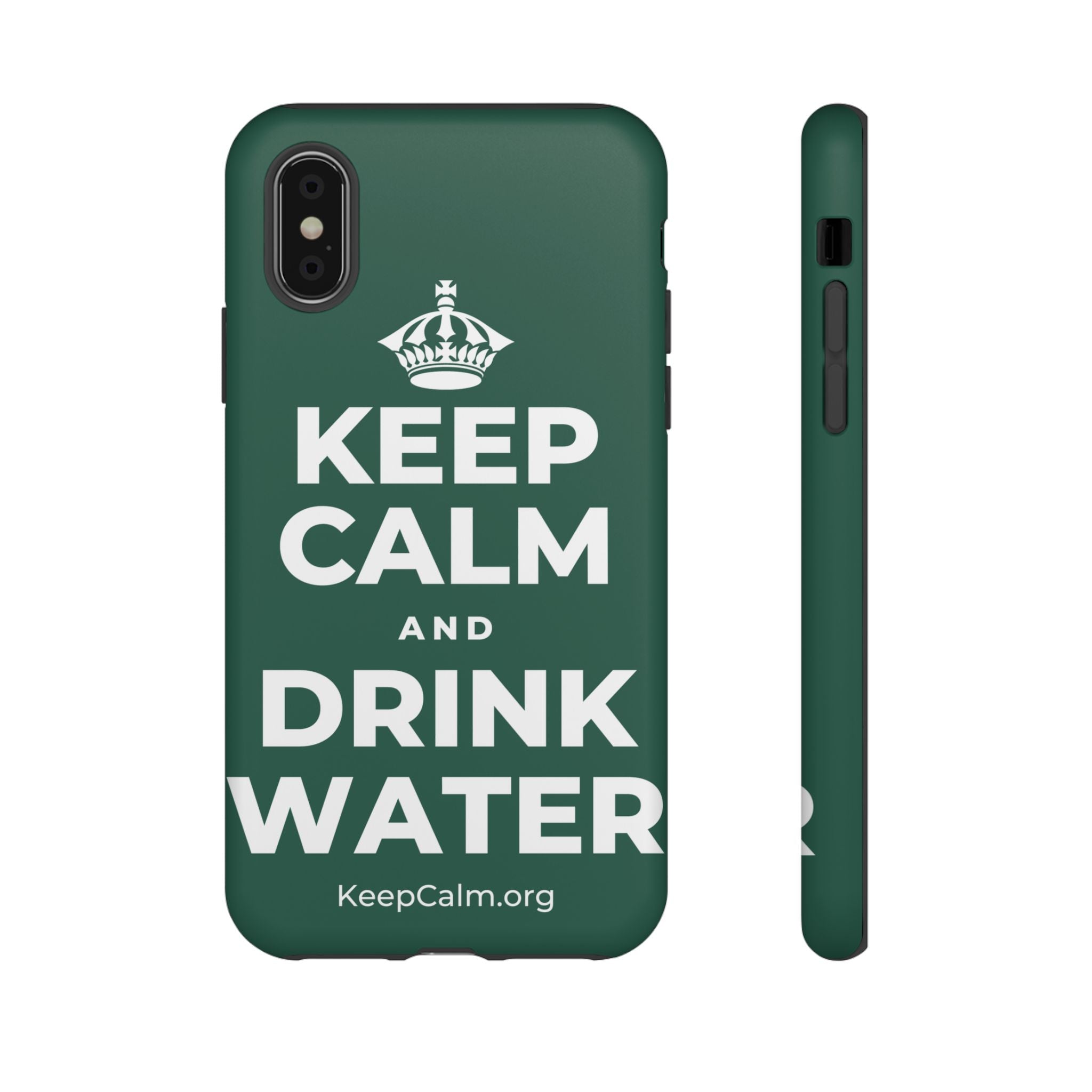 KEEP CALM AND DRINK WATER Phone Case