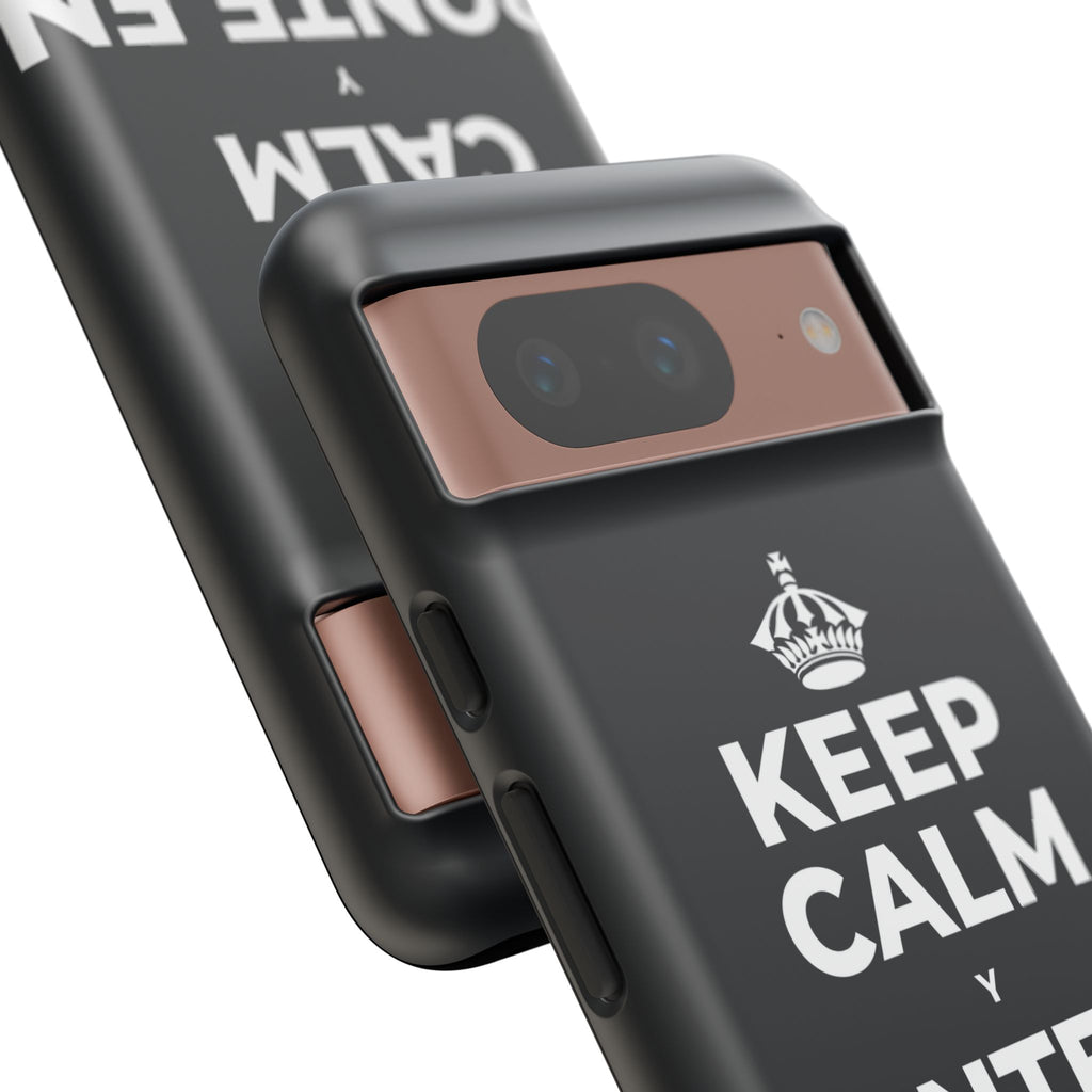 KEEP CALM Y PONTE EN MARCHA Phone Case (Dark)