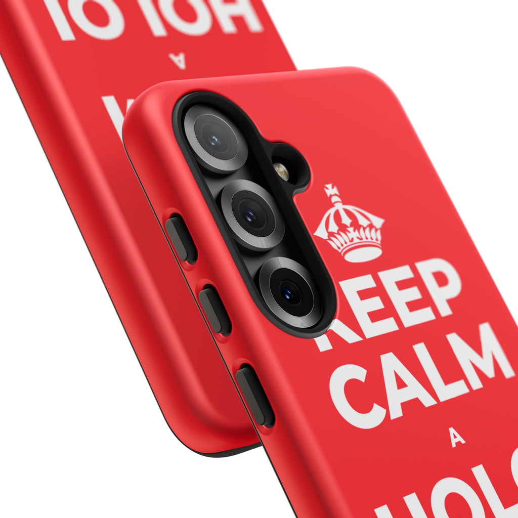 KEEP CALM A HOLOI I NĀ PĀ Phone Case