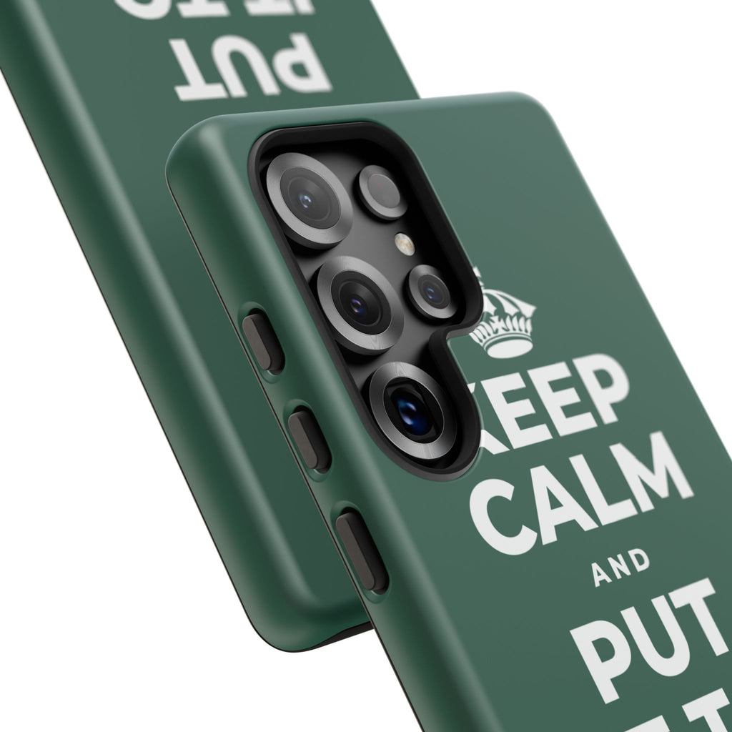 KEEP CALM AND PUT IT TO GOOD USE Phone Case