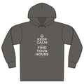 KEEP CALM AND FIND YOUR HOURS Organic Hoodie Tee