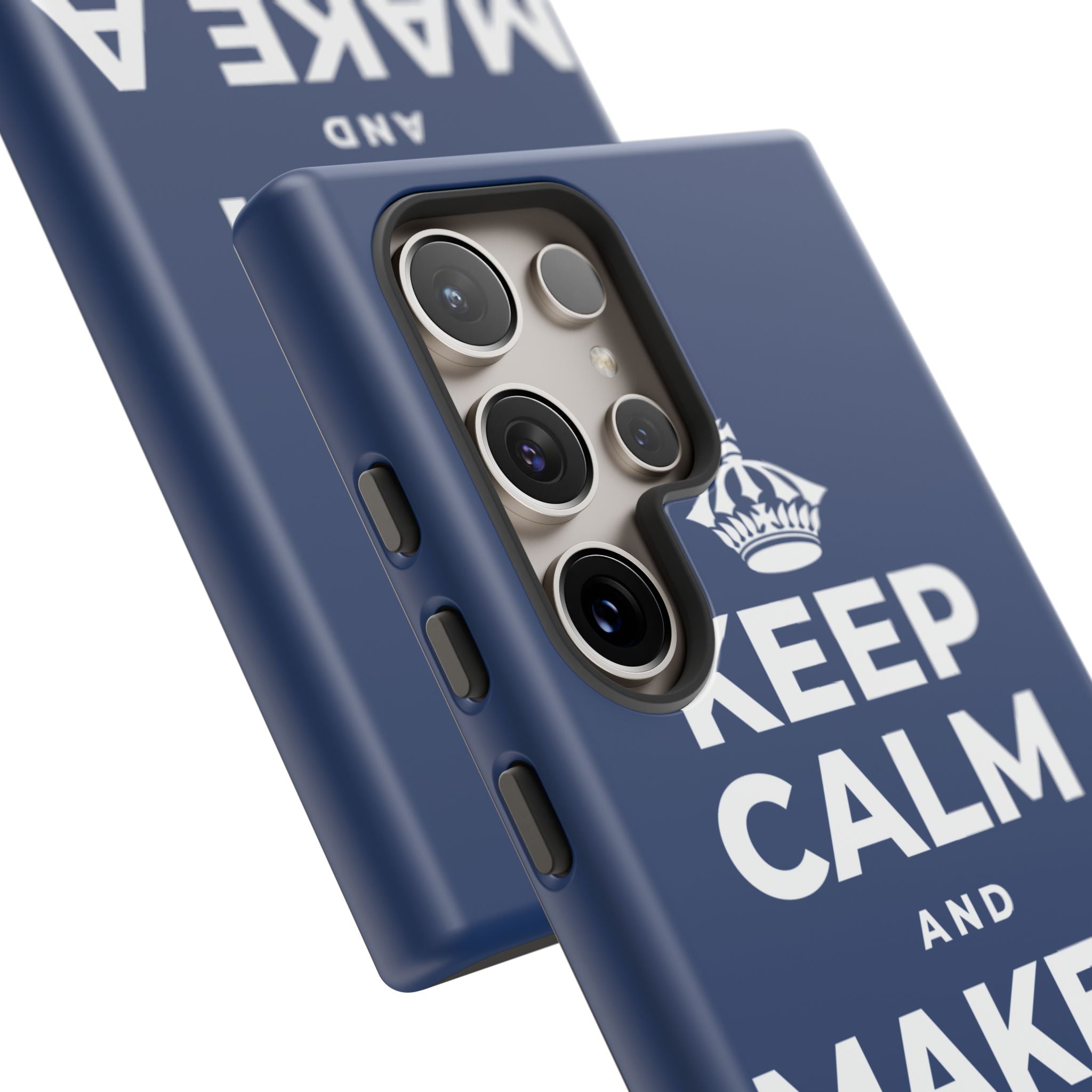 KEEP CALM AND MAKE A WARM MEMORY Phone Case