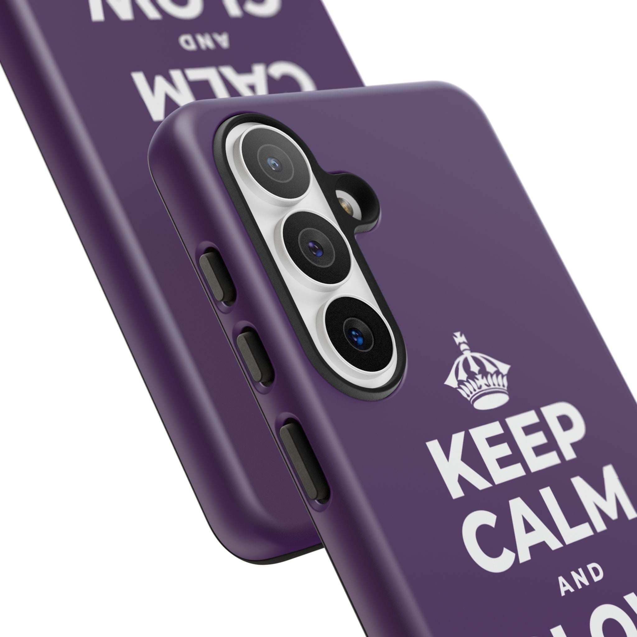 KEEP CALM AND GLOW TOGETHER Phone Case