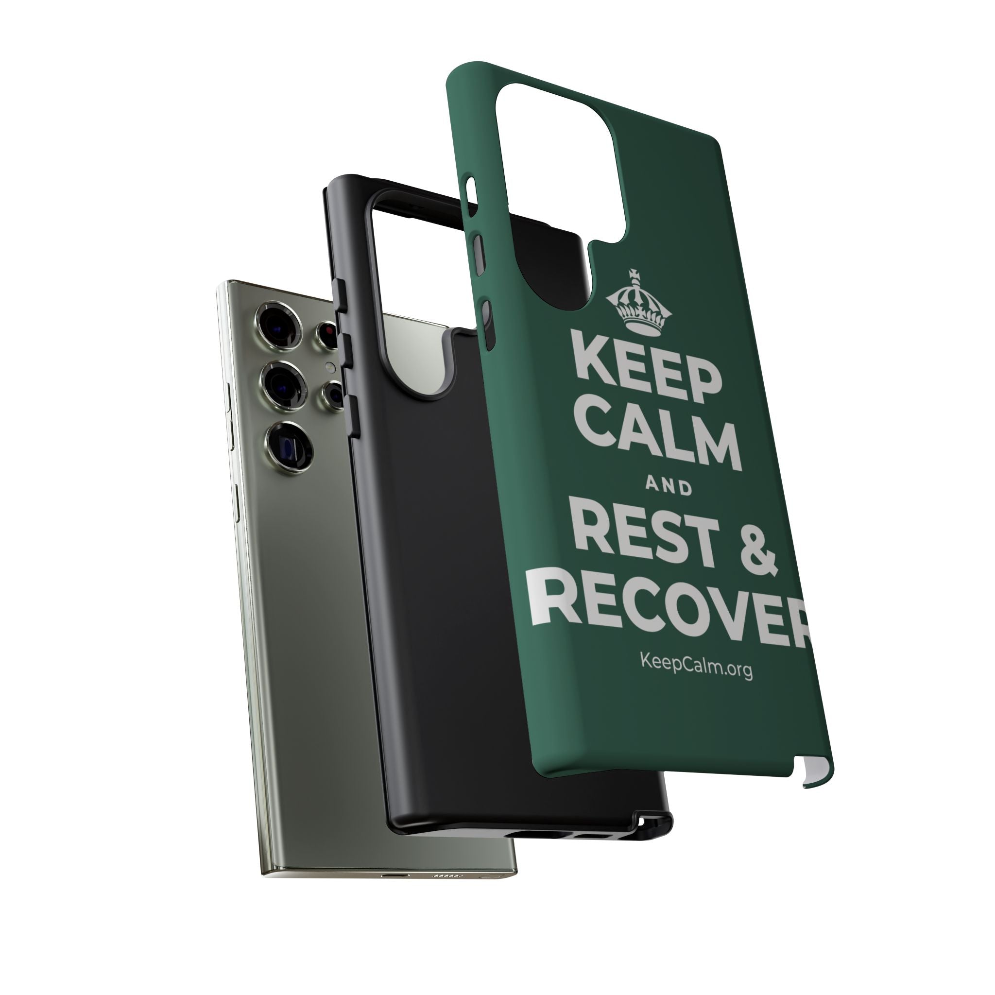 KEEP CALM AND REST & RECOVER Phone Case