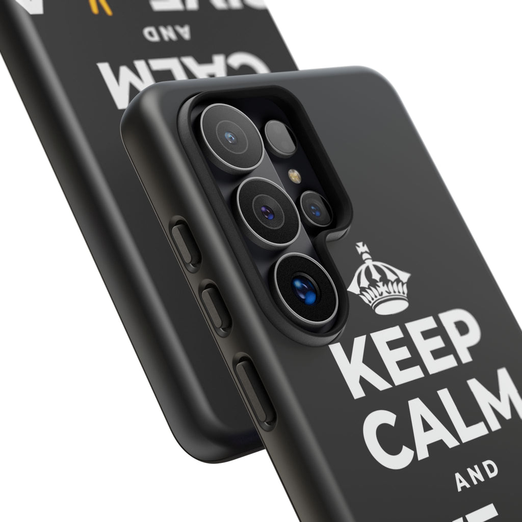 KEEP CALM AND GIVE ✌️ A CHANCE Phone Case