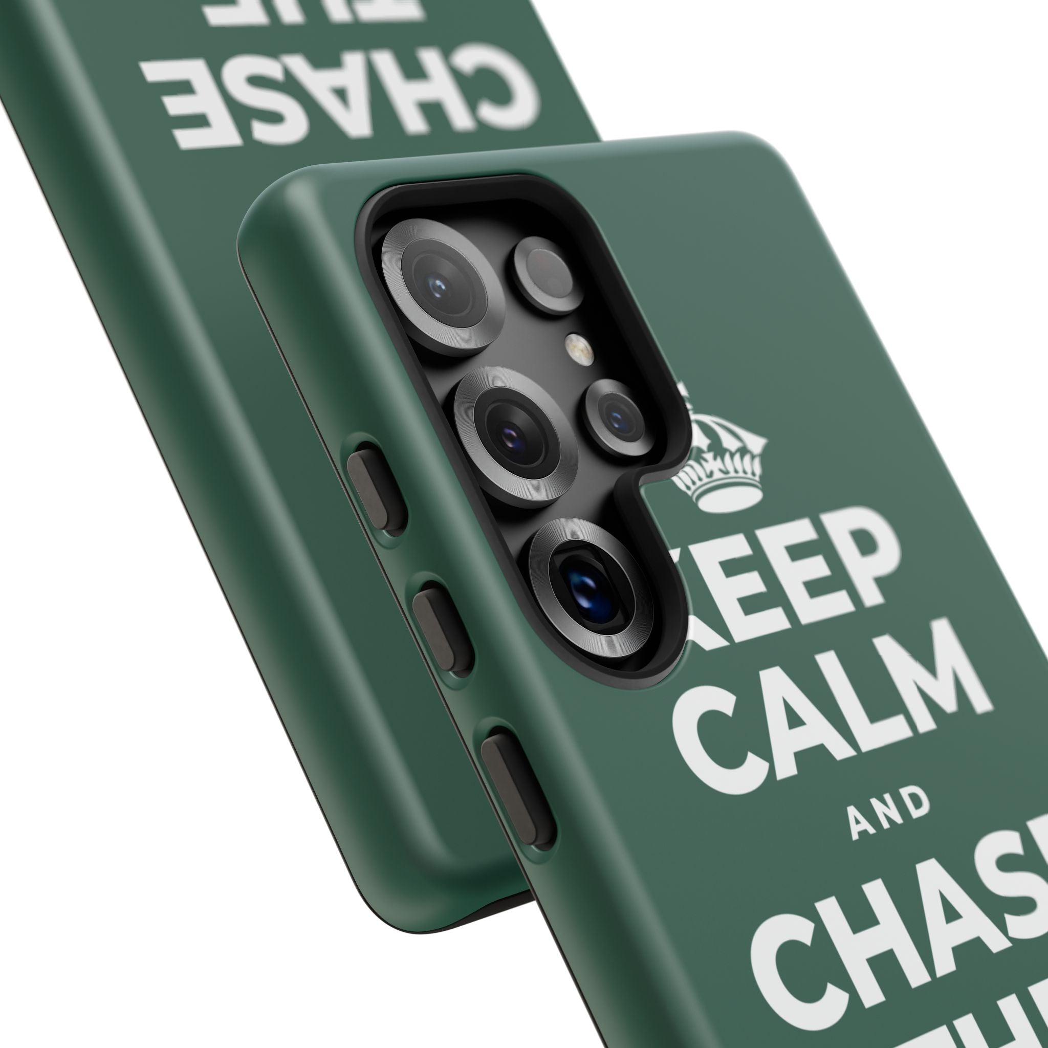 KEEP CALM AND CHASE THE LONG DAYS Phone Case