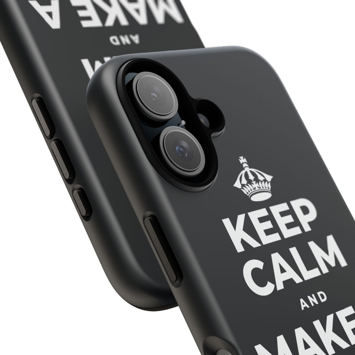 KEEP CALM AND MAKE A HAPPY MEMORY Phone Case (Dark)