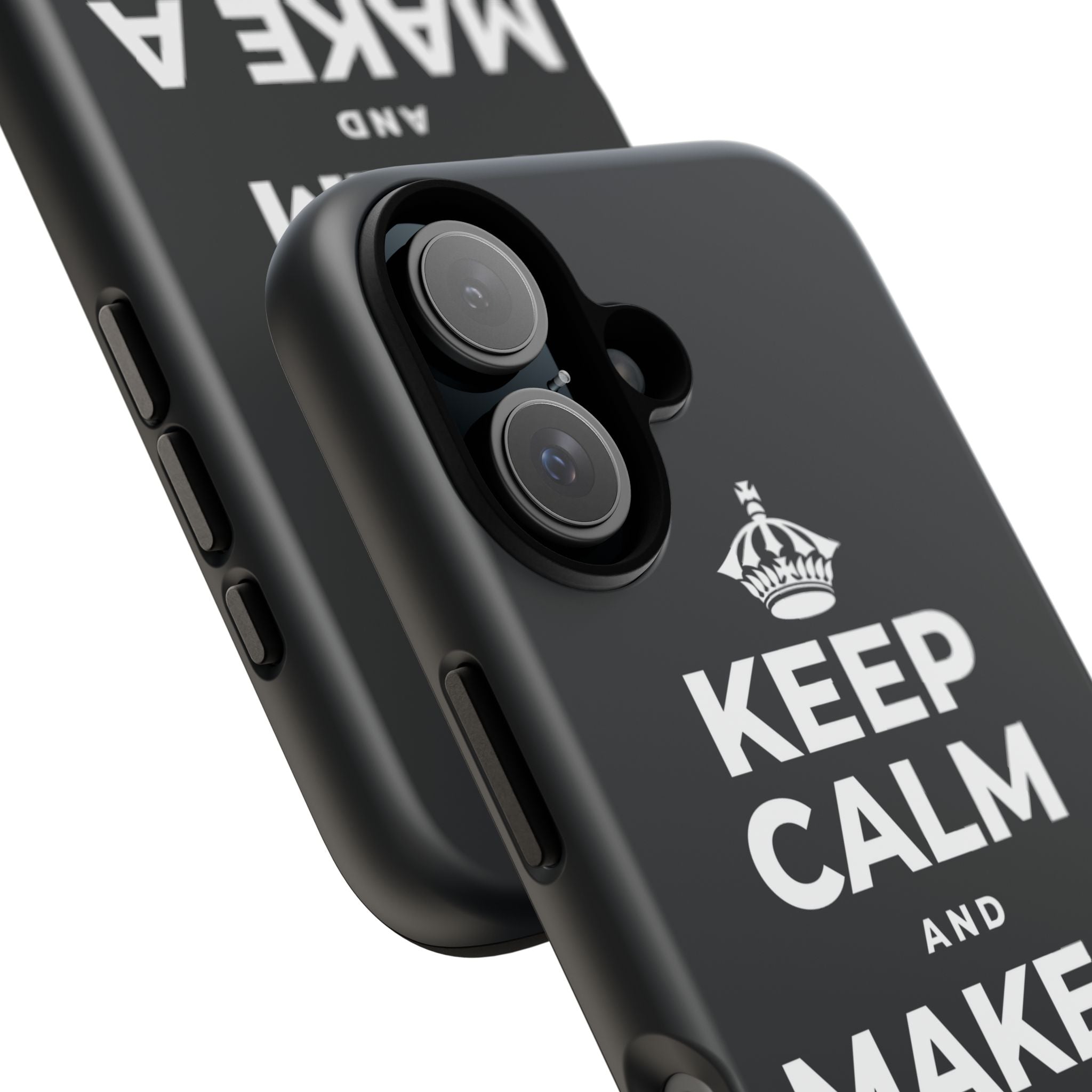 KEEP CALM AND MAKE A HAPPY MEMORY Phone Case (Dark)