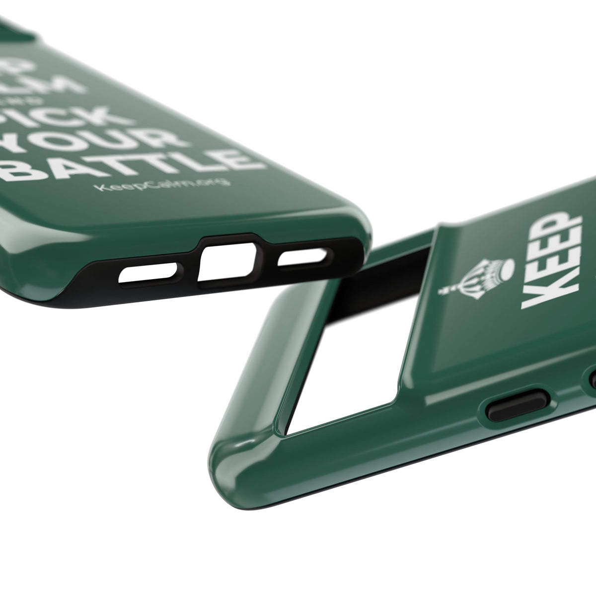 KEEP CALM AND PICK YOUR BATTLE Phone Case