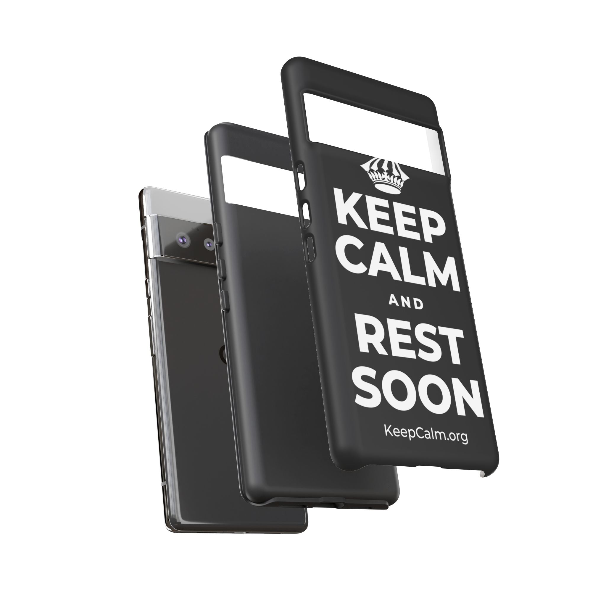 KEEP CALM AND REST SOON Phone Case