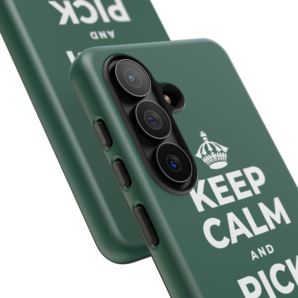KEEP CALM AND PICK YOUR BATTLE Phone Case