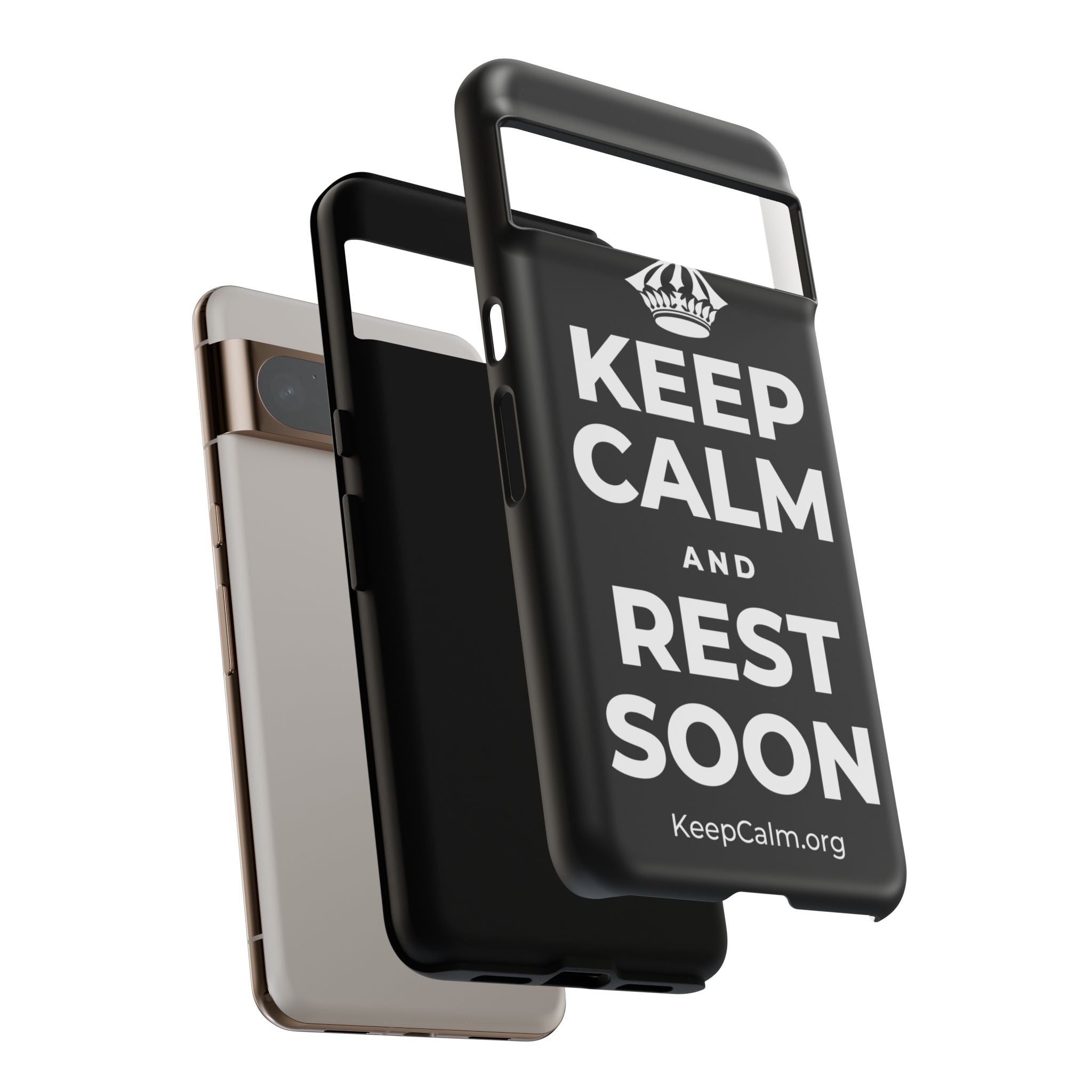 KEEP CALM AND REST SOON Phone Case