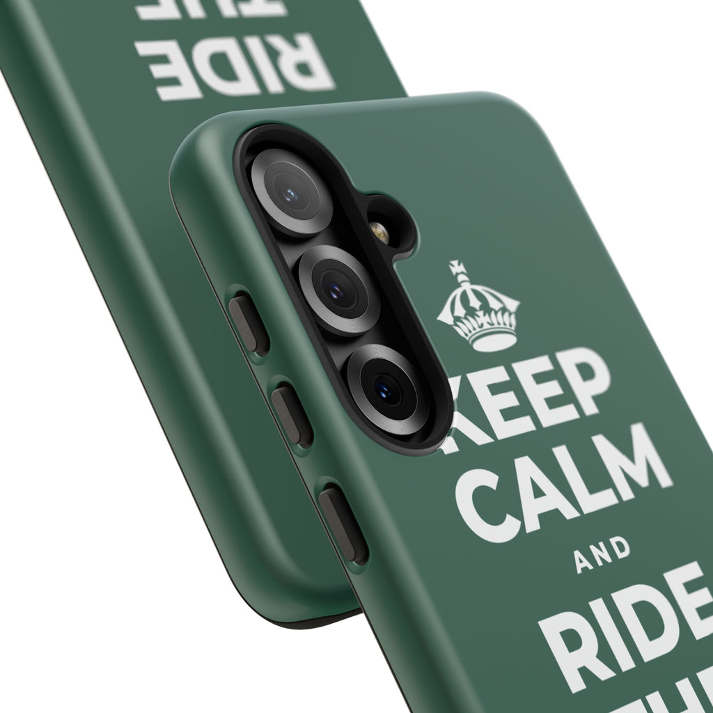 KEEP CALM AND RIDE THE GOOD WAVE Phone Case