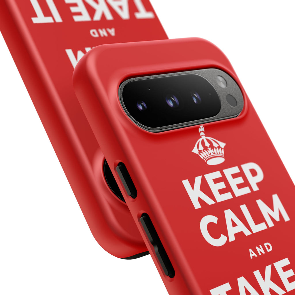 KEEP CALM AND TAKE IT ONE DAY AT A TIME Phone Case