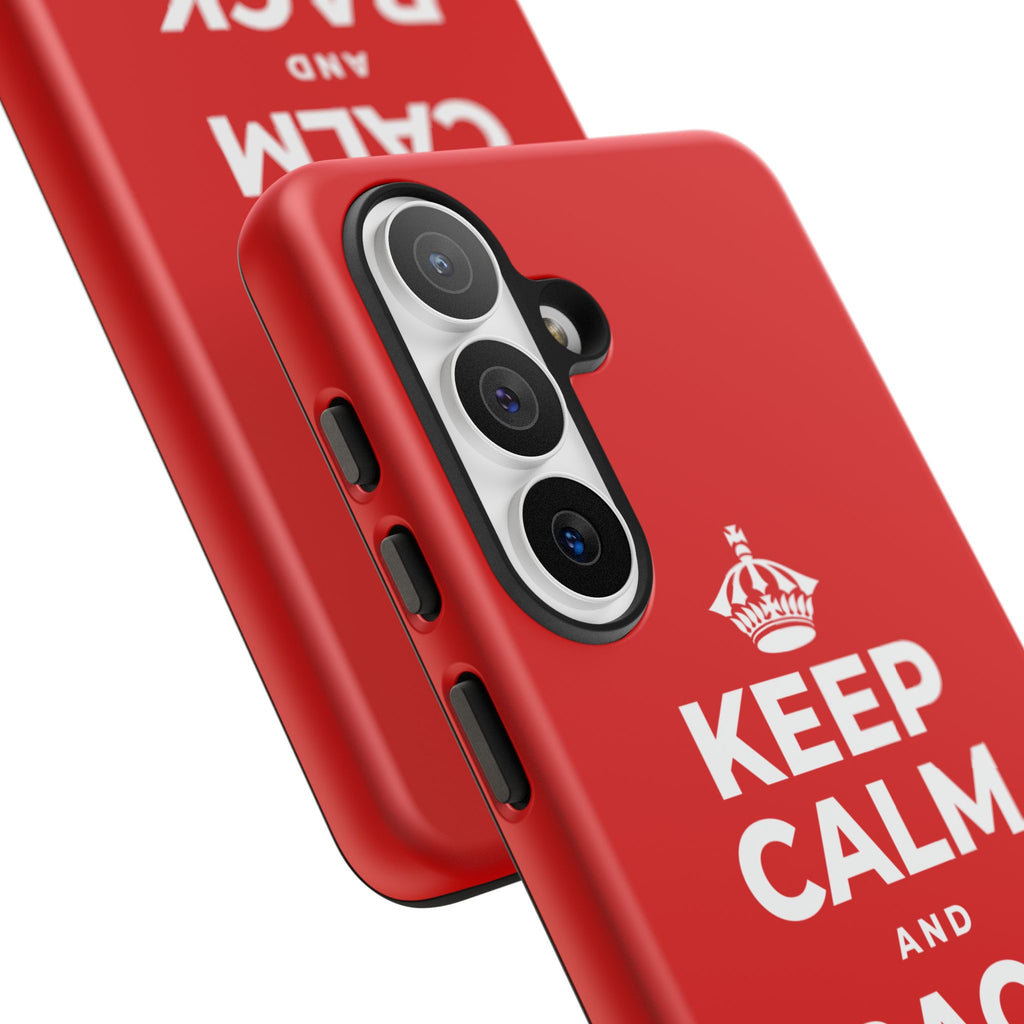 KEEP CALM AND BACK YOURSELF Phone Case