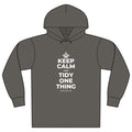 KEEP CALM AND TIDY ONE THING Organic Hoodie Tee
