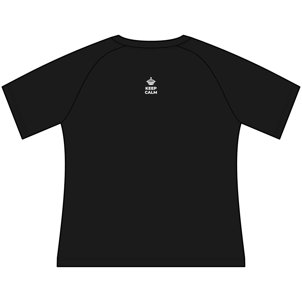 KEEP CALM AND GLOW UP Women's Raglan Tee