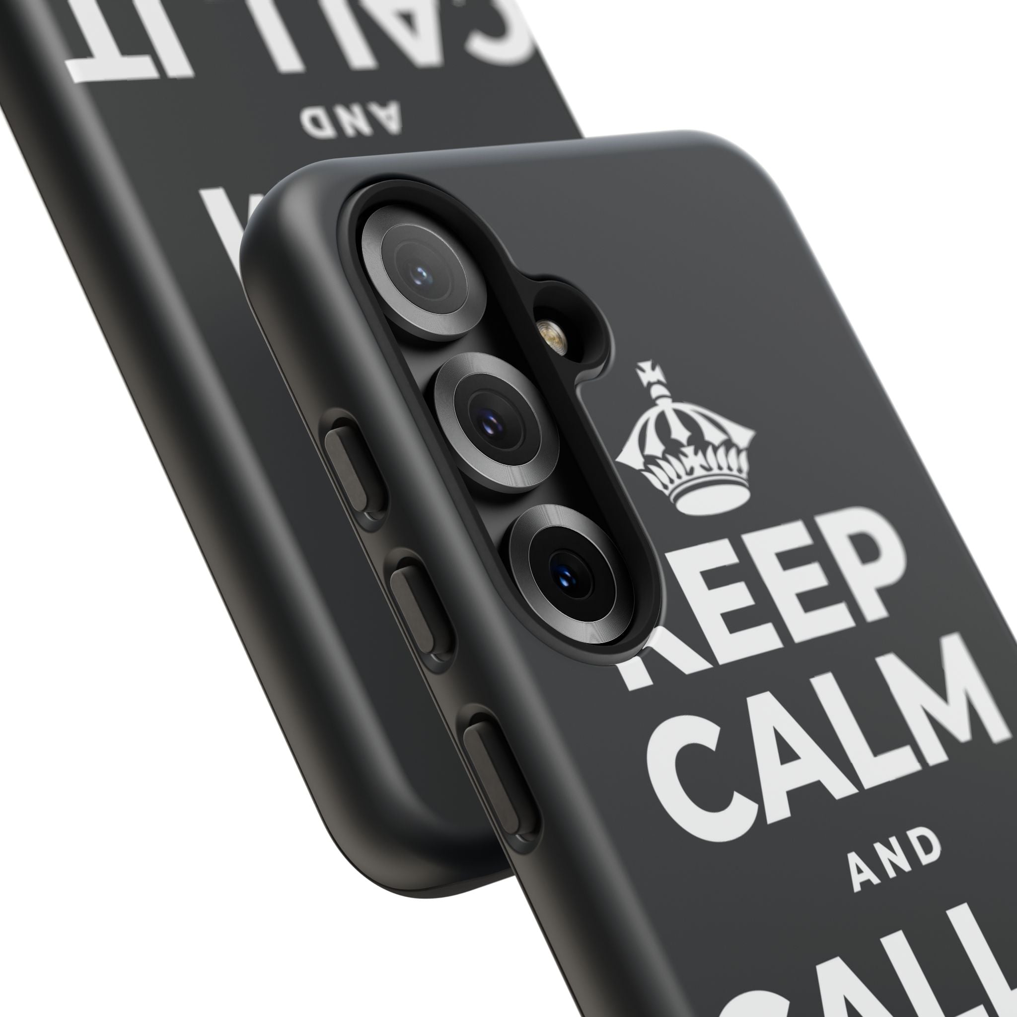 KEEP CALM AND CALL IT A DAY, KINDLY Phone Case (Dark)