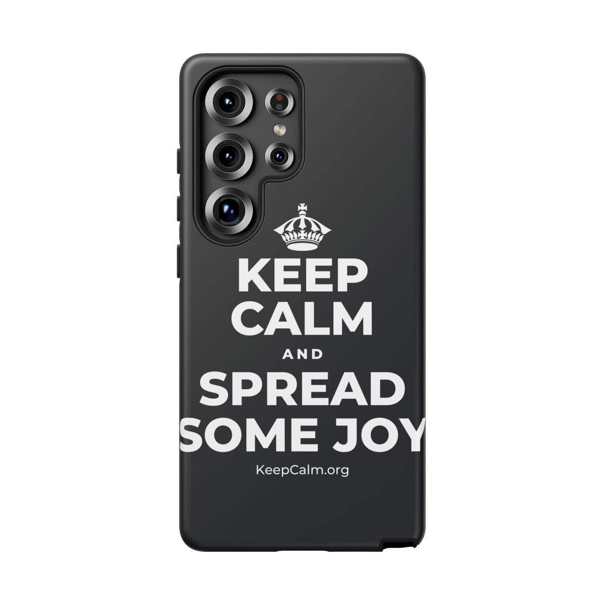 KEEP CALM AND SPREAD SOME JOY Phone Case (Dark)
