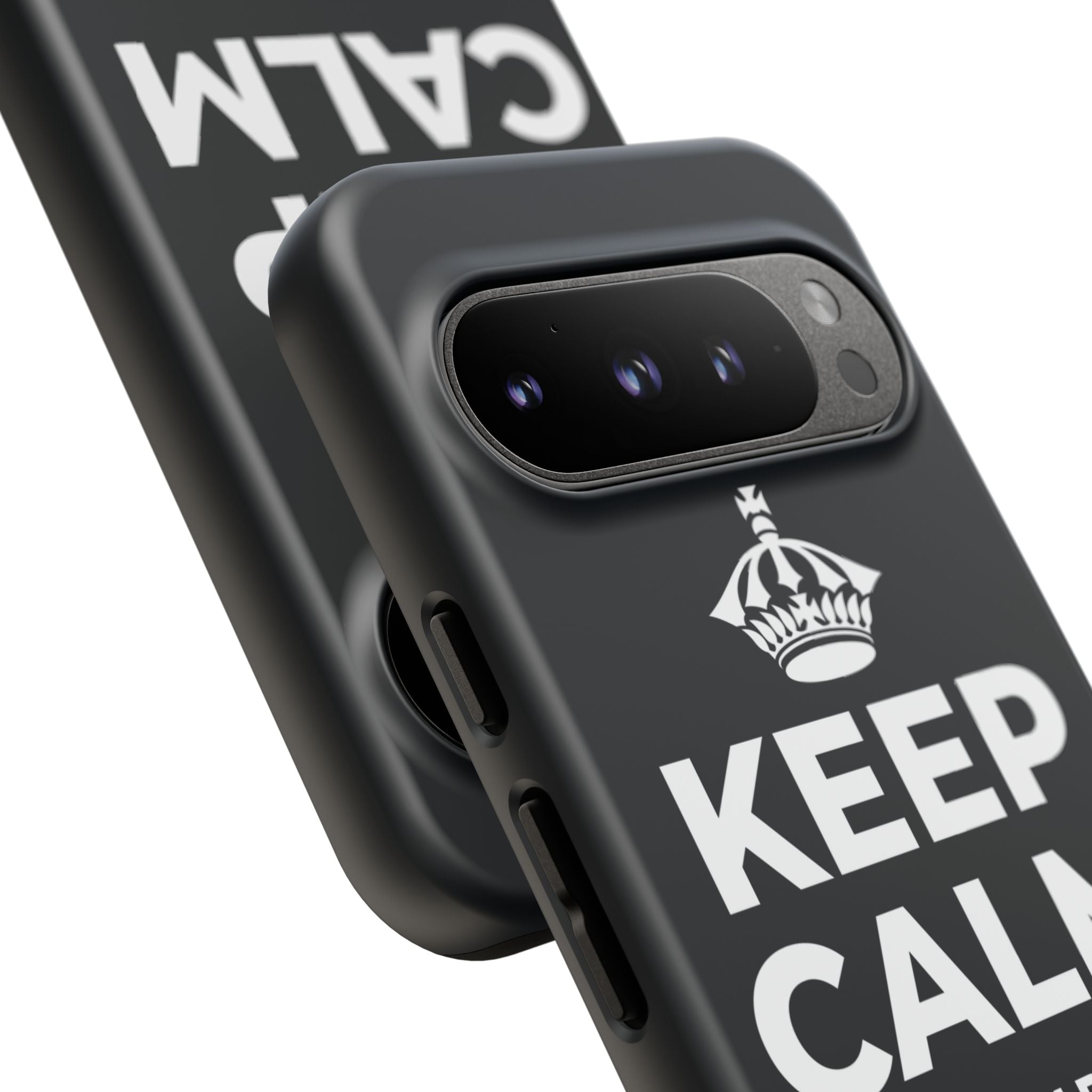 KEEP CALM AND OWN IT Phone Case (Dark)