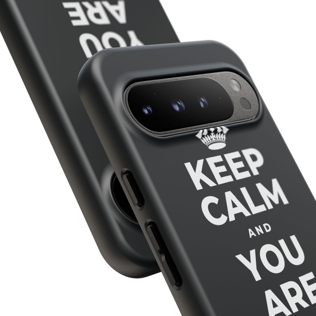 KEEP CALM AND YOU ARE DOING GREAT TODAY Phone Case (Dark)