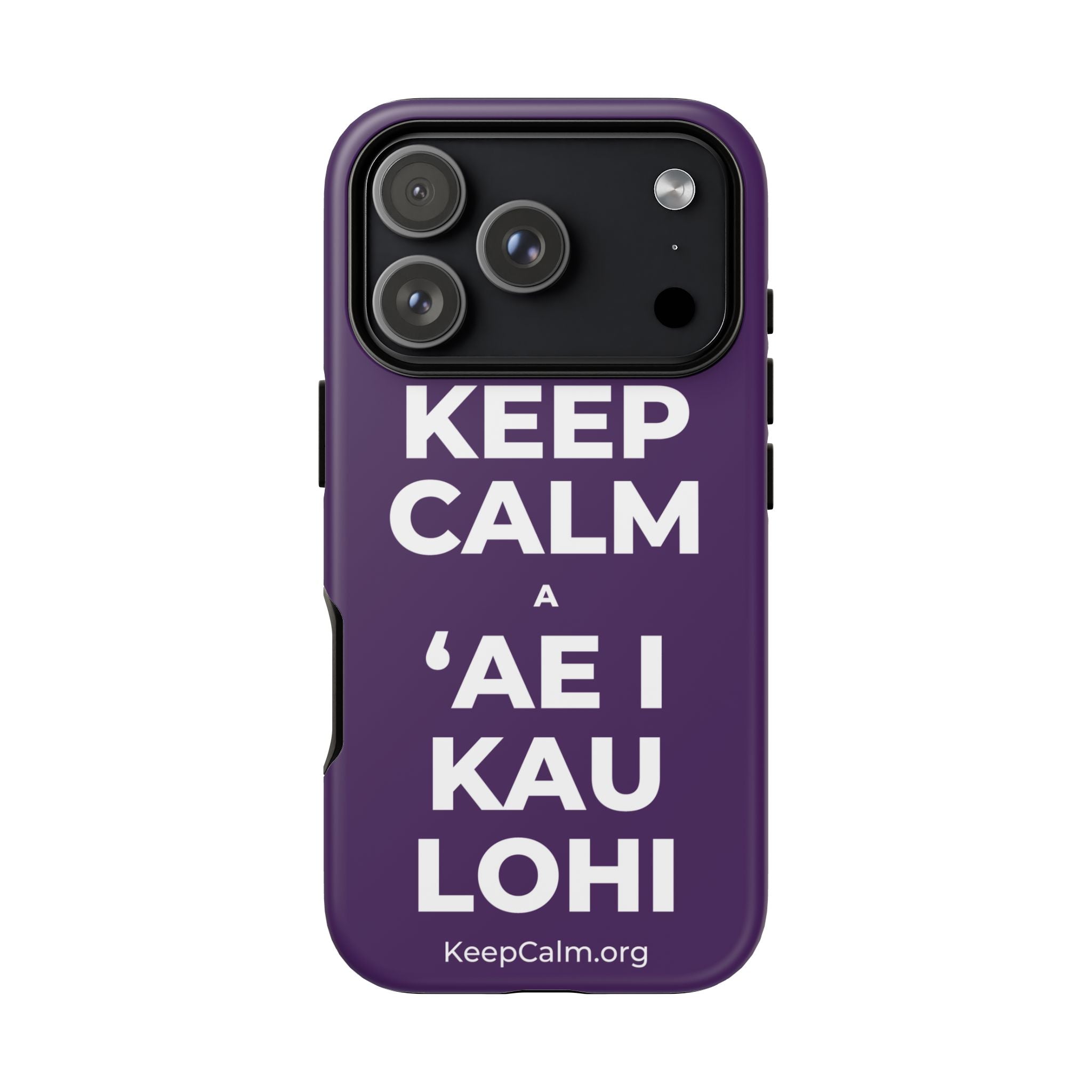 KEEP CALM A ʻAE I KAU LOHI Phone Case