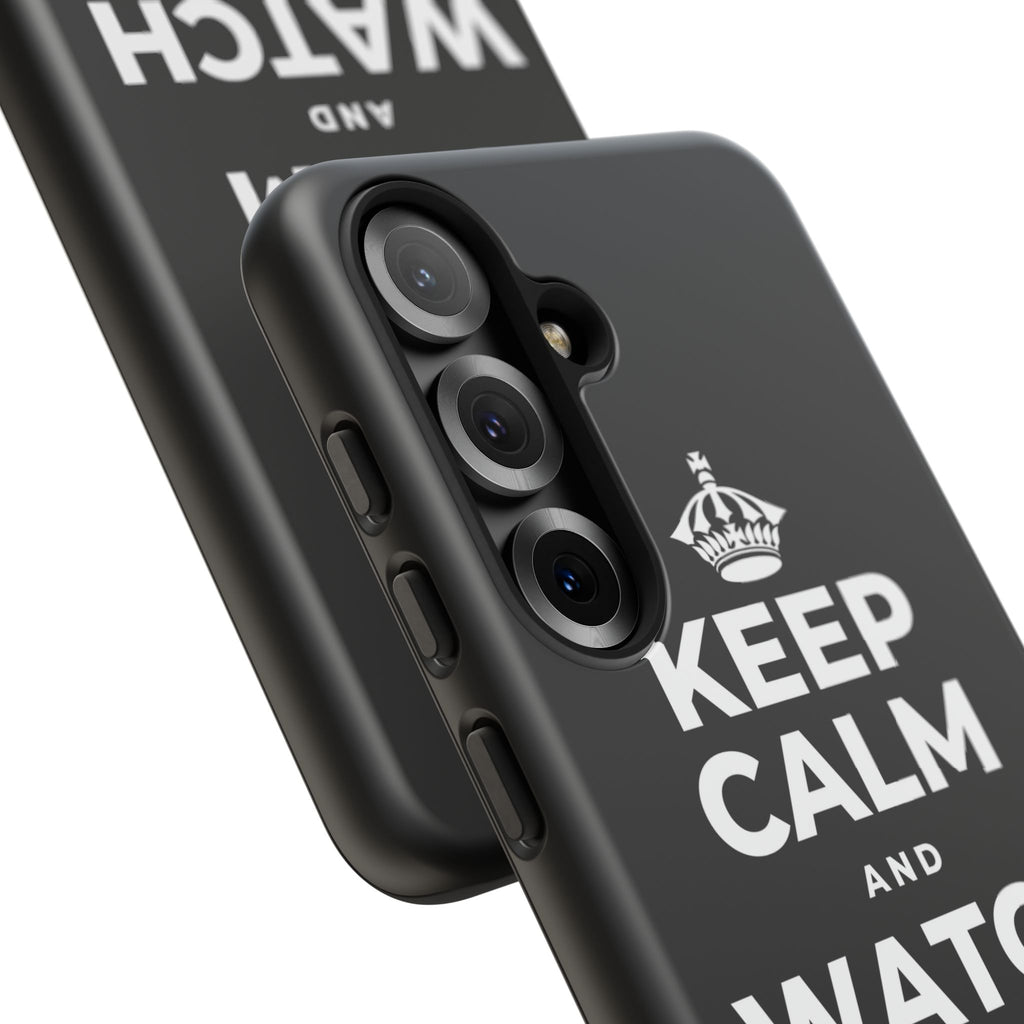 KEEP CALM AND WATCH THEM GROW Phone Case