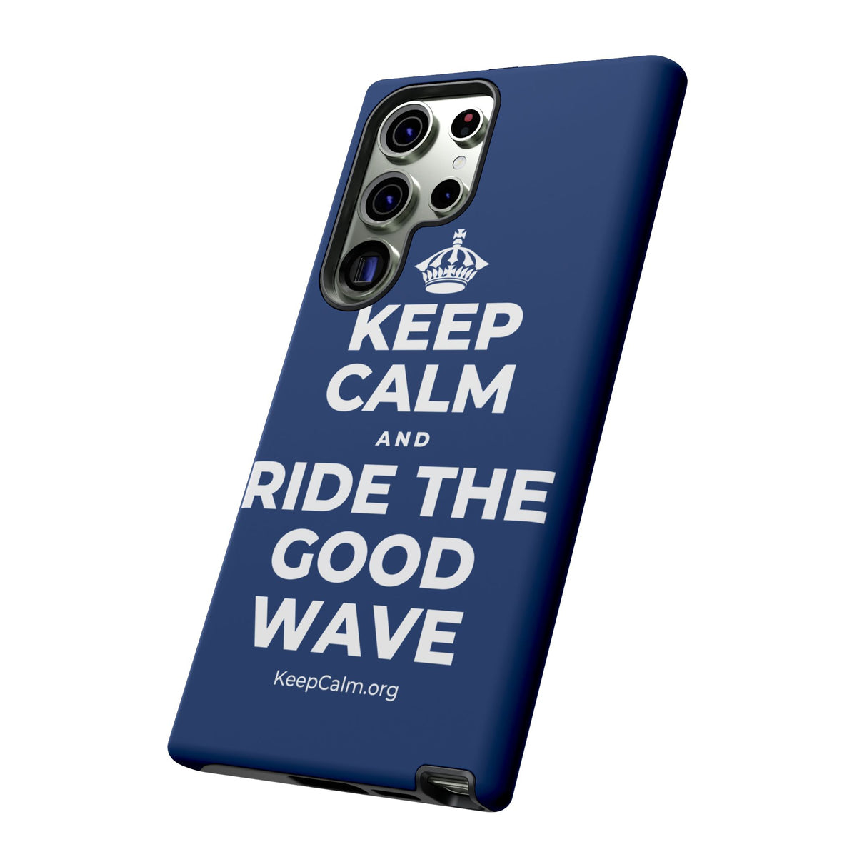 KEEP CALM AND RIDE THE GOOD WAVE Phone Case